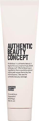 Authentic Beauty Concept Shaping Cream, All Hair Types, Define and Hold Natrual Texture, Vegan and Cruelty Free, Silicone Free, 150mL