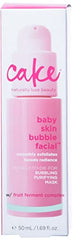 Cake Beauty Bubble Purifying Facial Mask – Vegan Skin Care - Aloe Vera & Willow Bark Exfoliating Bubble Face Mask for Glowing Skin – Cruelty Free Facial Skin Care Products for Skin Brightening