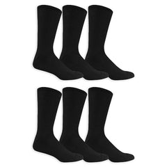 Dr. Scholl's Unisex Men's and Women's Diabetes & Circulator Socks - 1 Pair Pack - Unisex Non-Binding Moisture Management, Black, 13-15