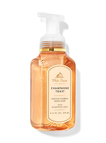 Bath & Body Works White Barn Champagne Toast Gentle Foaming Hand Soap With Essential Oils, 8.75 Ounce