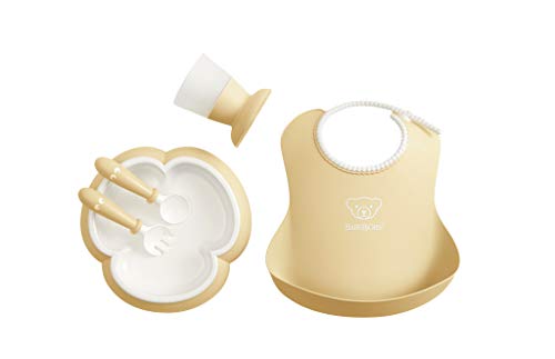 BABYBJÖRN Baby Dinner Set, Powder Yellow