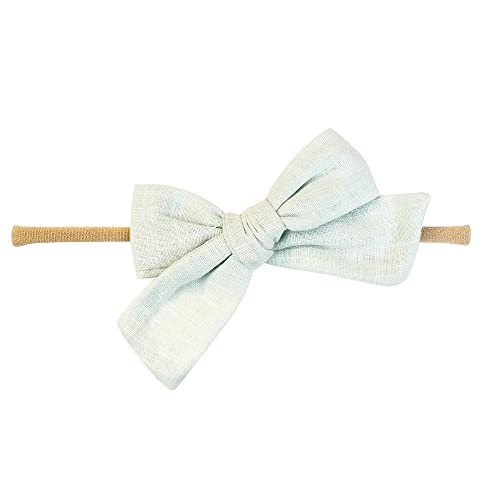 Baby Wisp - Headband - Victoria Bow - Mint - Baby, Infant, Hair Accessory
