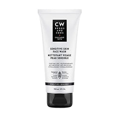 CW Beggs Sensitive Skin Face Wash for Men, Sensitive Skin, Hypoallergenic, Fragrance-Free, Paraben-Free, Alcohol-Free, Mineral Oil-Free, Cruelty-Free