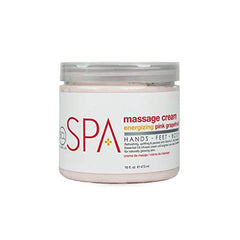 BCL SPA Massage Cream, Energizing Pink Grapefruit, 16oz