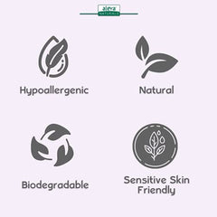 Aleva Naturals Hypoallergenic Bamboo Baby Diapers for Newborn, Ultra Soft, Sensitive Skin Friendly, Biodegradable, Disposable - Size Newborn to 1 (4-9 lbs / 2-4kg), 32 Count