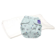 Bambino Mio, mioduo two-piece cloth diaper, gentle giant, size 1 (<21 lbs)