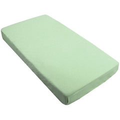 Kushies S335-MNT Fitted Bassinet Sheet, Green