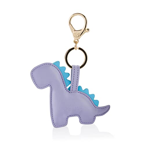 Itzy Ritzy Puffy Diaper Bag Charm, Lilac Dino