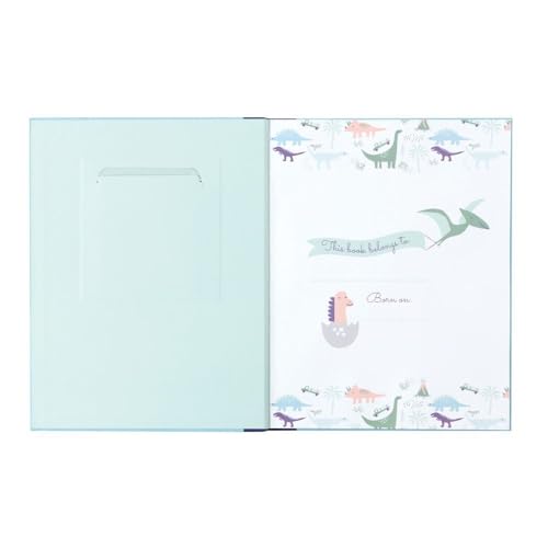 Carter's MB2-23283B Hear Me Roar Dinosaur Baby Memory Book, 9.5'' W x 11'' H