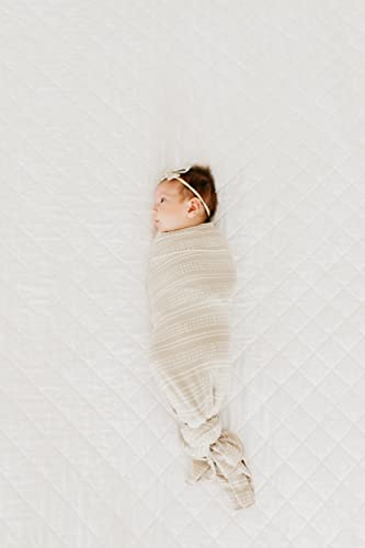 Copper Pearl Large Premium Knit Baby Swaddle Receiving Blanket “Clay”, 0.30 gram (TK-K1NG-G2GK)