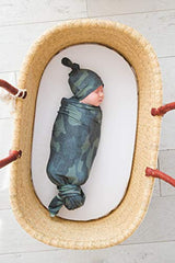Copper Pearl Large Premium Knit Baby Swaddle Receiving Blanket"Hunter" by Copper Pearl