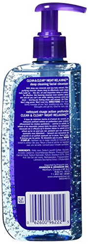 Clean & Clear night relaxing deep cleaning face wash, oil-free, 240 ml