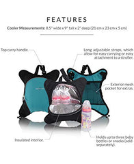 Obersee Rio Diaper Bag Backpack with Detachable Cooler