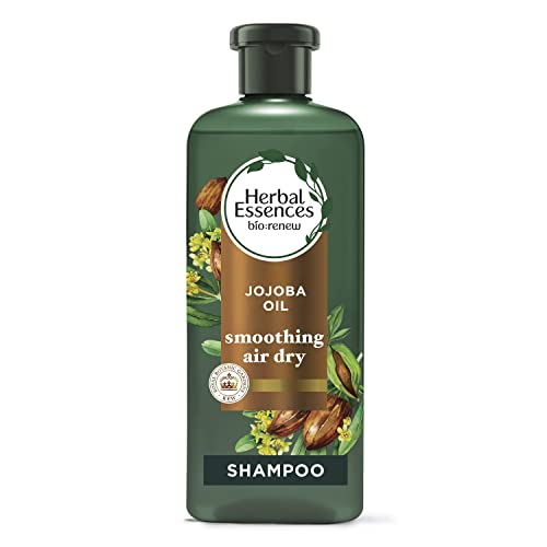 Herbal Essences Sulfate Free Jojoba Oil Shampoo, Smoothing Air Dry Shampoo for All Hair Types, 400mL