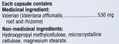 Nature's Way Valerian Root 530 mg – Herbal Sleep Aid to Promote Sleep & Relieve Restlessness and Nervousness – Non-GMO – Traditional Valerian Root Supplement for Adults – 100 Vegetarian Capsules