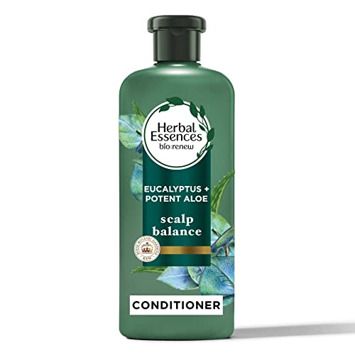 Herbal Essences bio: renew Potent Aloe + Eucalyptus Conditioner Scalp Balance, 400 Milliliters
