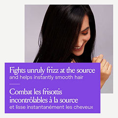 John Frieda Frizz Ease Forever Smooth Frizz Fighting Shampoo & Conditioner Set, For Smooth Hair| Phthalate Free Formula, Cruelty Free (2 x 250 mL)