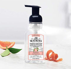 J.R. Watkins Grapefruit Foaming Hand Soap For Bathroom or Kitchen, Scented, USA Made And Cruelty Free, 266 Milliliters