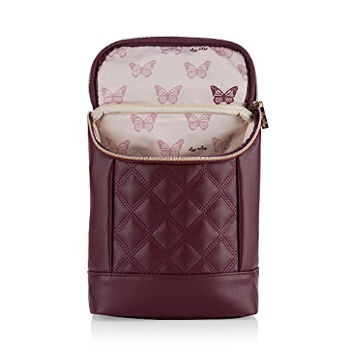 Itzy Ritzy Insulated Bottle Bag – Keeps Bottles Warm or Cool - Holds 3 Bottles and Features Interior Pocket for Ice Pack (Not Included), Monarch