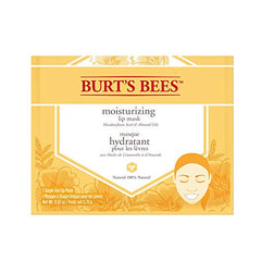 Burt's Bees 100% Natural Moisturizing Lip Mask, Single Use Conditioning Lip Care, 1 Count