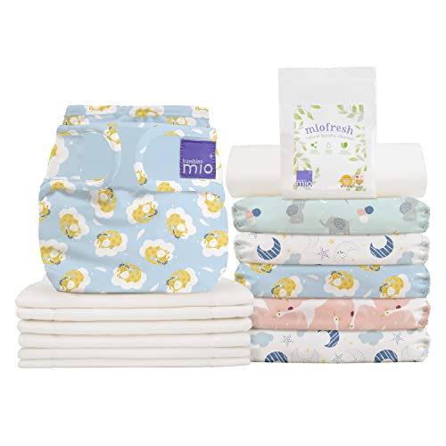 Bambino Mio, mioduo cloth diaper set, dreamland, size 2 (21lbs+)