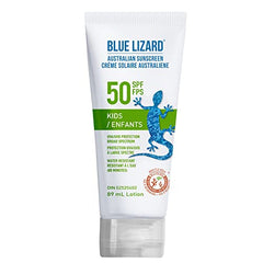 Blue Lizard Kids SPF 50 Mineral-Based Sunscreen Lotion - SPF 50, Broad Spectrum UVA/UVB, Water Resistant - 89 mL