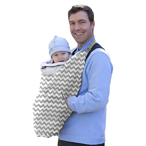 Jolly Jumper Snuggle Cover - Grey Chevron