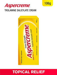 Aspercreme Extra Strength, 106 g, Arthritis Pain Relief, Odour Free Therapy, Easy Open, No Irritation or Burning, Non-Greasy for Pain Associated With Backache & Muscle Strain