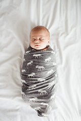 Copper Pearl Swaddle Blanket Scout