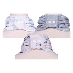 Trend Lab Owl & Flowers Jersey Bib Set, Infinity, (Pack of 3)