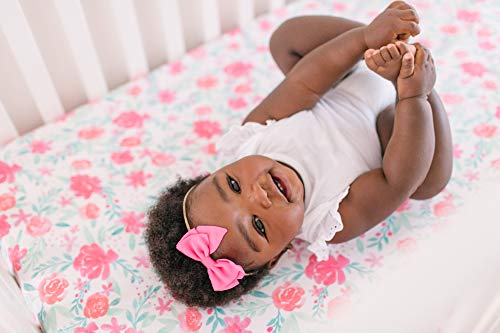 Copper Pearl Premium Fitted Knit Crib Sheet/Toddler Sheet"June"
