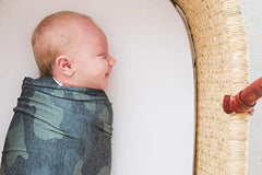 Copper Pearl Large Premium Knit Baby Swaddle Receiving Blanket"Hunter" by Copper Pearl
