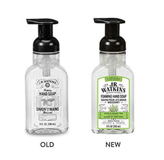 J.R. Watkins Aloe and Green Tea Foaming Hand Soap For Bathroom or Kitchen, Scented, USA Made And Cruelty Free, 266 Milliliters