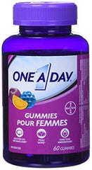 One A Day Women's Gummies Multivitamin, Specially Formulated with Vitamins and Minerals for Women, 60 Gummies