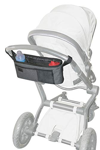 Jolly Jumper Deluxe Stroller Caddy Black/Grey