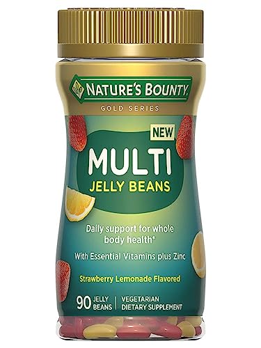 Nature’s Bounty Multi VitaBeans, Multivitamin, Strawberry Lemonade Flavour, 90 Chewables