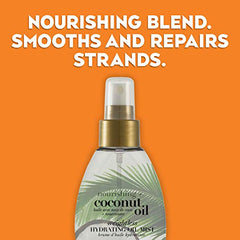 OGX Nourishing Coconut Milk Weightless Hydrating Oil Mist, 118ml