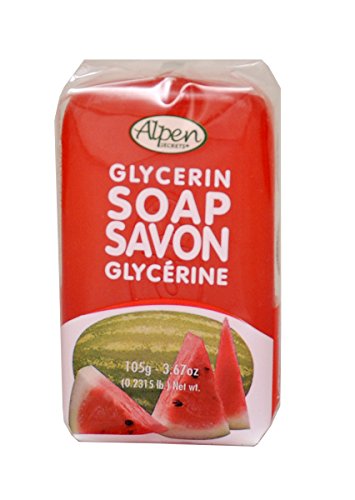 Alpen Secrets Watermelon Glycerin Soap (4Pack)