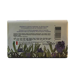 Nesti Dante Soap Bar, Italian Made Triple Milled Bar Soap in Lavender, 250 g (Pack of 1)
