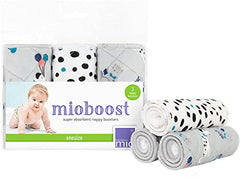 Bambino Mio, mioboost diaper insert, 3 pack, pet party