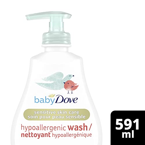 Baby Dove Tip to Toe Baby Wash Sensitive Moisture hypoallergenic and fragrance free 591 ml