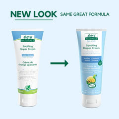Aleva Naturals Soothing Baby Diaper Cream Combo Pack for Newborn and Toddlers, Fragrance-Free, Organic Shea Butter, Aloe Vera, Calendula Extracts Sensitive Skin Friendly - 100ml X 2, White (37877)