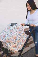 Copper Pearl Baby Car Seat Cover Canopy and Nursing Cover Multi-Use Stretchy 5-In-1 Gift "Autumn"