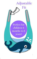 Baby Works Bath & Beach Visors - Whale