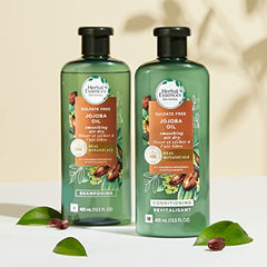 Herbal Essences Sulfate Free Jojoba Oil Shampoo, Smoothing Air Dry Shampoo for All Hair Types, 400mL