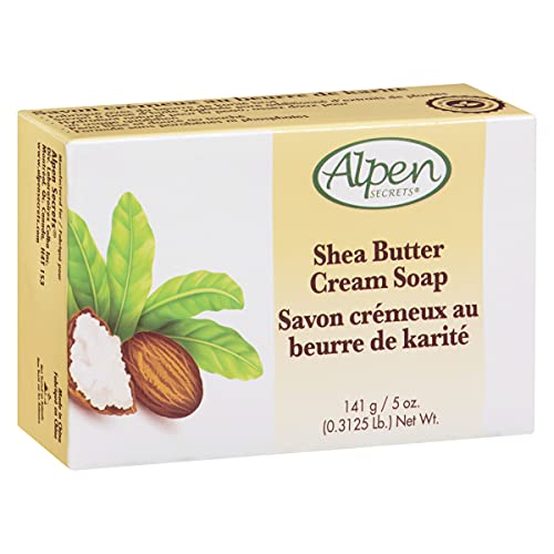 Alpen Secrets Shea Butter Moisturizing Soap (Pack of 4) Shea Butter 0.31 pounds
