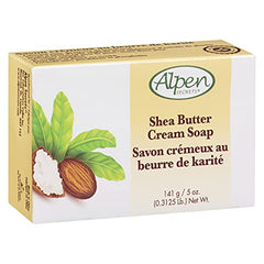 Alpen Secrets Shea Butter Moisturizing Soap (Pack of 4) Shea Butter 0.31 pounds