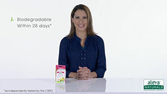 Aleva Naturals Bamboo Baby Hand and Face Wipes - Natural and Organic Ingredients, Cleans and Moisturizes, Extra Strong, and Ultra Soft - Economy Pack- 30ct X 6= 180 Count, Unbleached