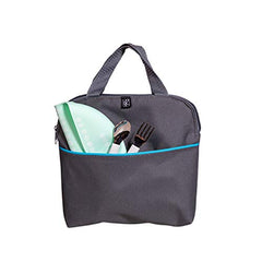 J.L. Childress MaxiCOOL 4-Bottle Cooler, Grey/Teal