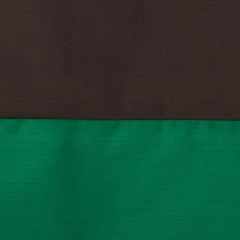 BabyDoll Bedding Crib Sheet Set, Brown/Green